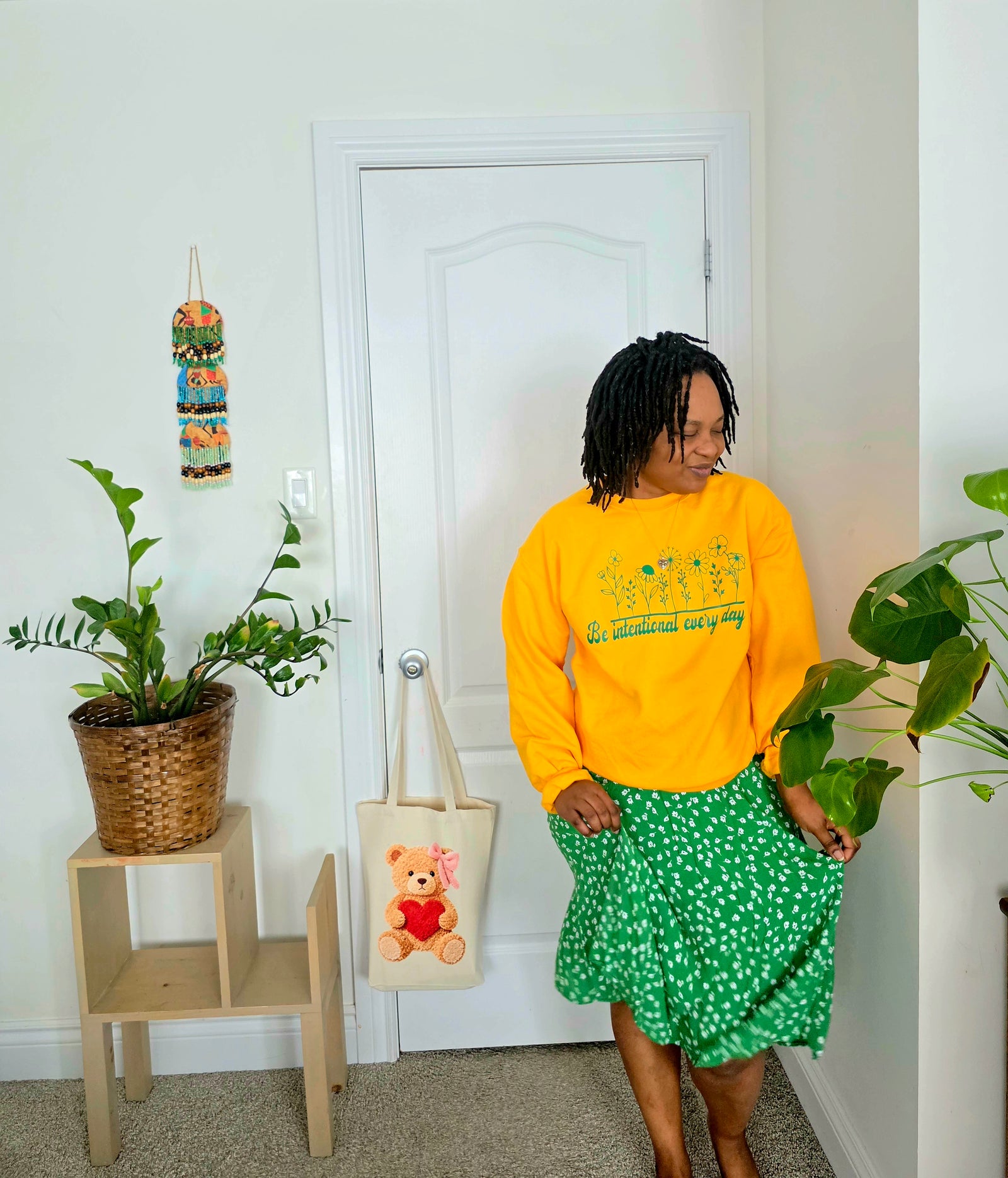 Be intentional every day Sweater