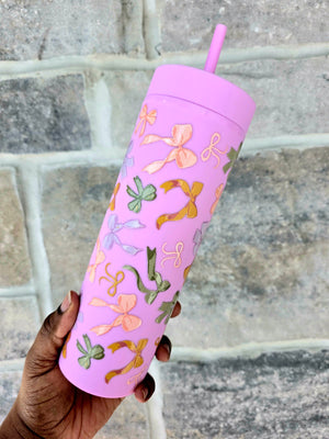 Coquette Bows Tumbler