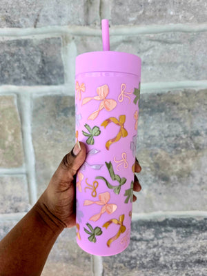 Coquette Bows Tumbler