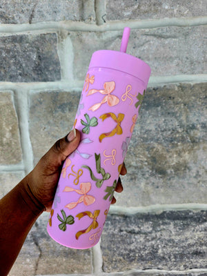 Coquette Bows Tumbler