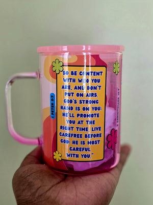 Bible Verses Glass Mug