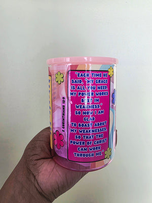 Bible Verses Glass Mug