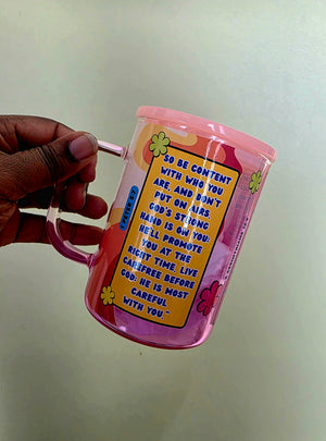 Bible Verses Glass Mug