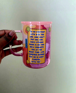 Bible Verses Glass Mug
