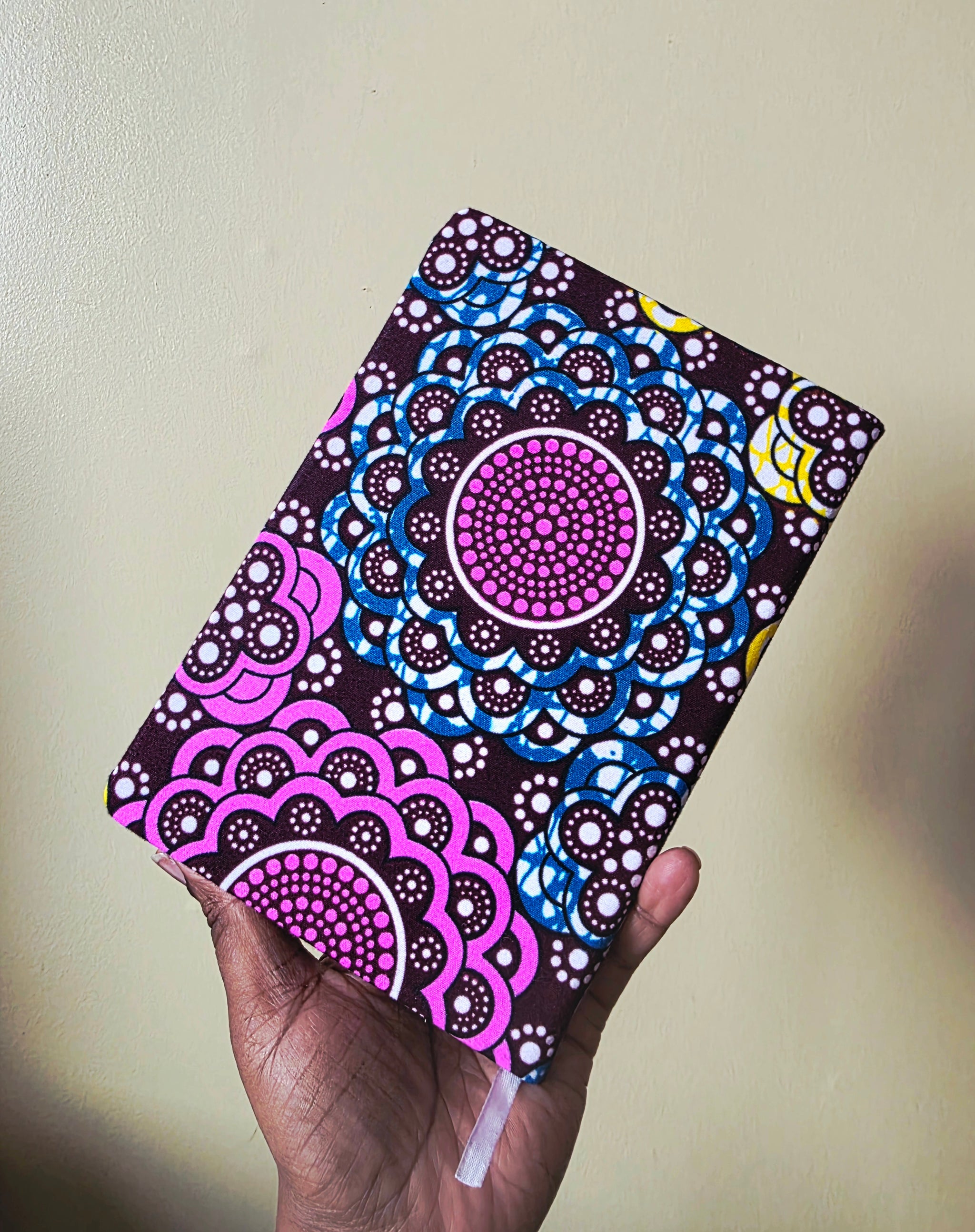 African Notebook African Fabric Lined Notebook - Chez Kwetu