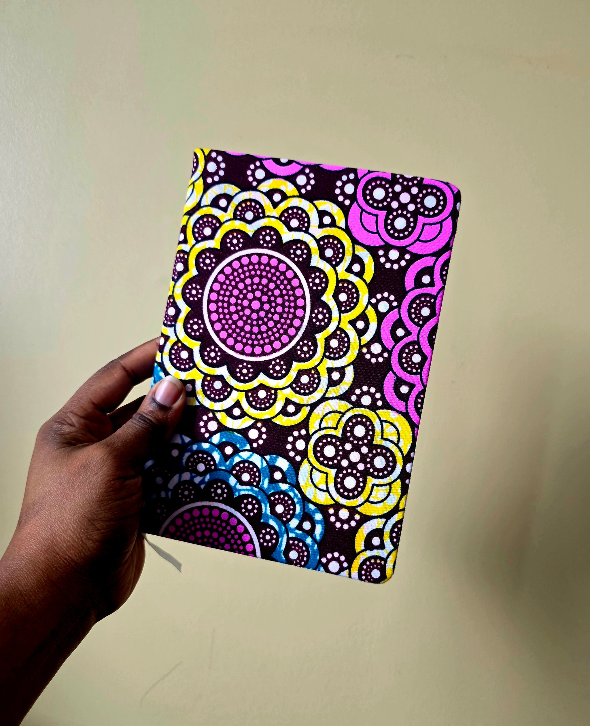 African Notebook African Fabric Lined Notebook - Chez Kwetu