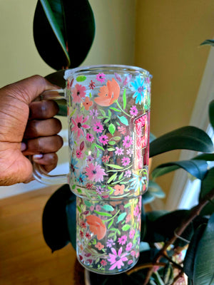 Pray Glass Tumbler