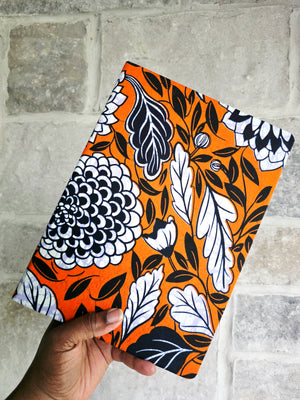 Large African Fabric Sketch Notebook