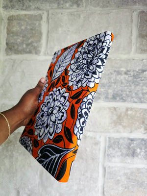 Large African Fabric Sketch Notebook