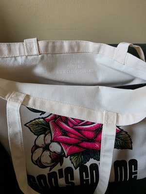 God's Got Me Large Tote
