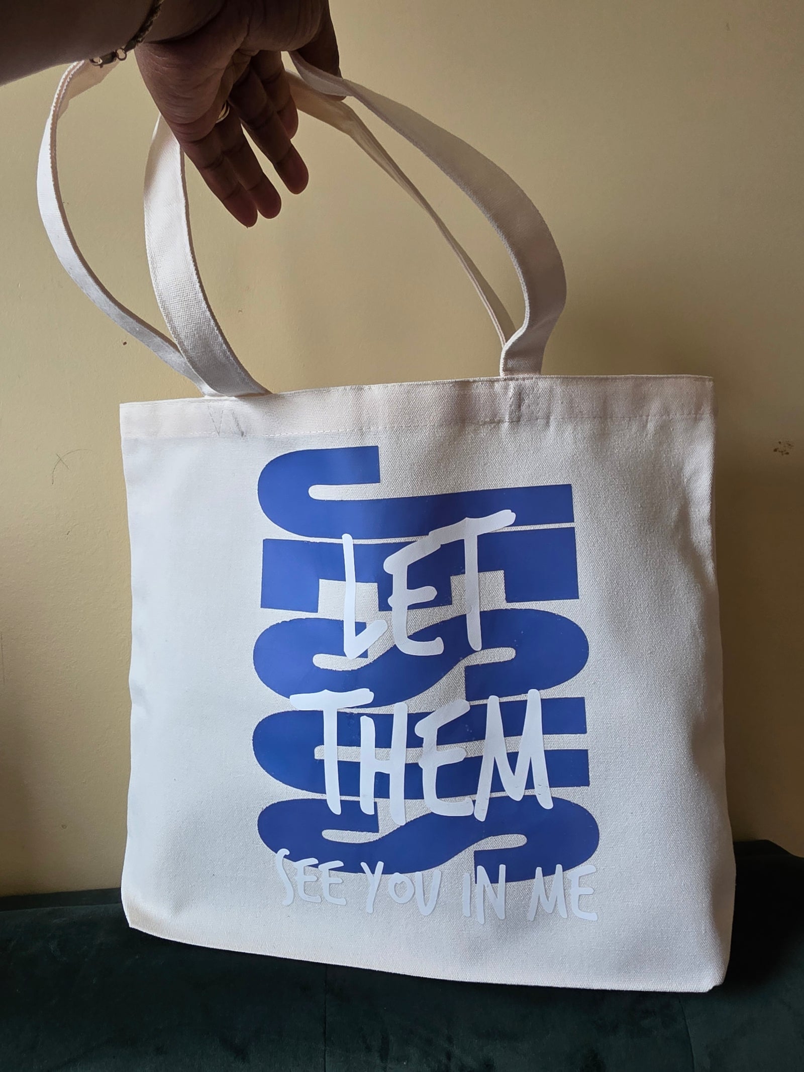 Jesus Let Them See You In Me Large Tote