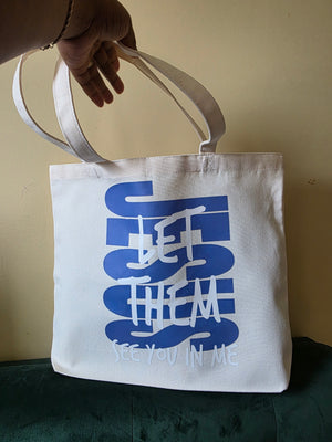 Jesus Let Them See You In Me Large Tote
