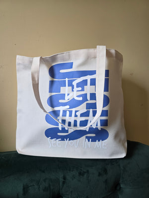 Jesus Let Them See You In Me Large Tote