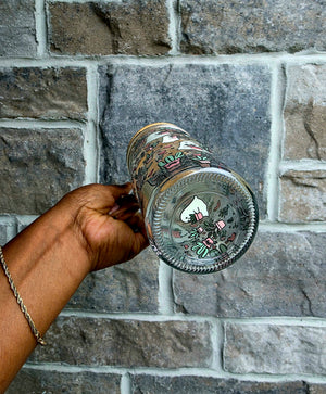 Ghosties & Plants Glass Tumbler with Handle