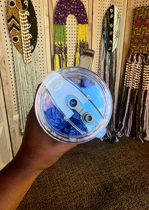Jesus Paid It All Glass Tumbler with Handle