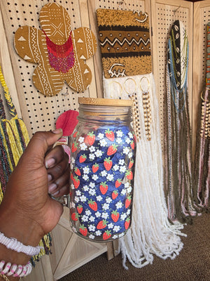 Prayer Is My Love Language Glass Tumbler