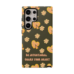 Be Intentional: Guard Your Heart Tough Phone Case – For iPhone, Samsung, & Google Pixel