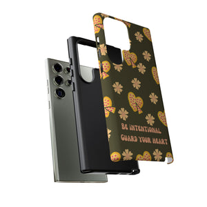 Be Intentional: Guard Your Heart Tough Phone Case – For iPhone, Samsung, & Google Pixel