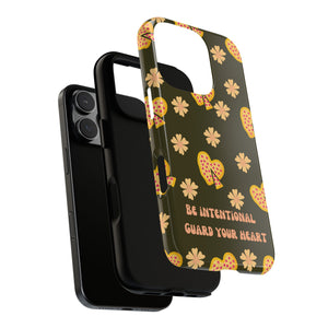 Be Intentional: Guard Your Heart Tough Phone Case – For iPhone, Samsung, & Google Pixel