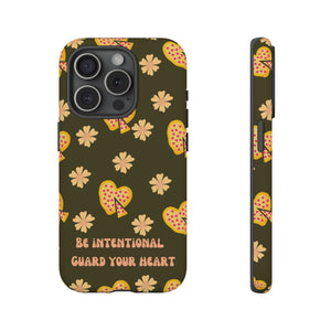 Be Intentional: Guard Your Heart Tough Phone Case – For iPhone, Samsung, & Google Pixel