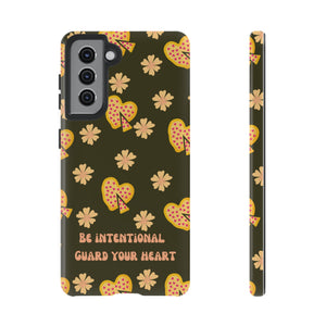 Be Intentional: Guard Your Heart Tough Phone Case – For iPhone, Samsung, & Google Pixel