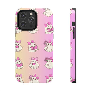 Spooky Cute Ghost Tough Phone Case – For Samsung & iPhone