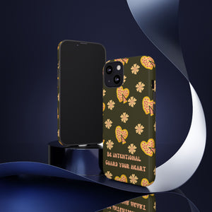 Be Intentional: Guard Your Heart Tough Phone Case – For iPhone, Samsung, & Google Pixel