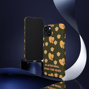 Be Intentional: Guard Your Heart Tough Phone Case – For iPhone, Samsung, & Google Pixel