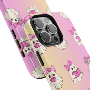 Spooky Cute Ghost Tough Phone Case – For Samsung & iPhone
