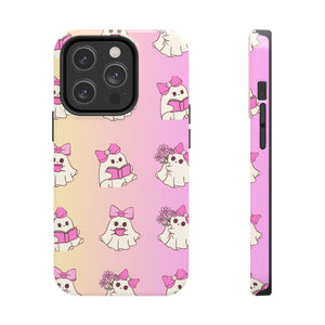 Spooky Cute Ghost Tough Phone Case – For Samsung & iPhone