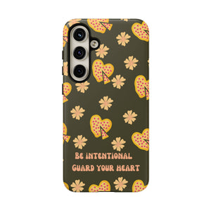 Be Intentional: Guard Your Heart Tough Phone Case – For iPhone, Samsung, & Google Pixel