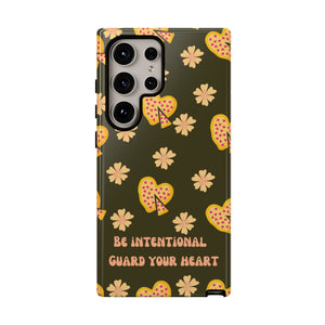 Be Intentional: Guard Your Heart Tough Phone Case – For iPhone, Samsung, & Google Pixel