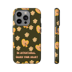 Be Intentional: Guard Your Heart Tough Phone Case – For iPhone, Samsung, & Google Pixel