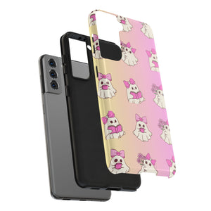 Spooky Cute Ghost Tough Phone Case – For Samsung & iPhone