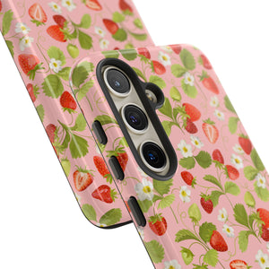 "I Belong to Jesus" Strawberry Tough Phone Case – For Samsung, Iphone and Google Pixel