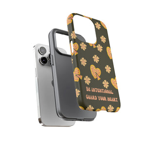 Be Intentional: Guard Your Heart Tough Phone Case – For iPhone, Samsung, & Google Pixel