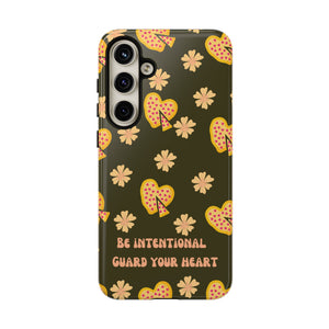 Be Intentional: Guard Your Heart Tough Phone Case – For iPhone, Samsung, & Google Pixel