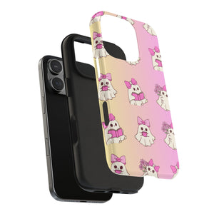 Spooky Cute Ghost Tough Phone Case – For Samsung & iPhone