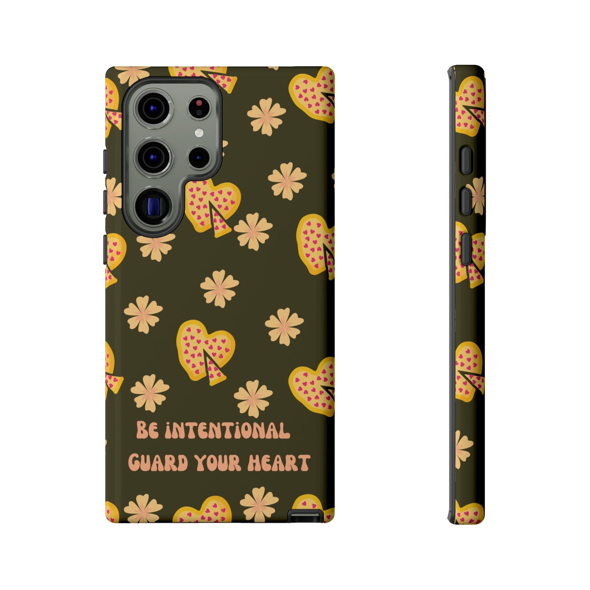 Be Intentional: Guard Your Heart Tough Phone Case – For iPhone, Samsung, & Google Pixel