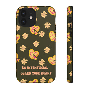 Be Intentional: Guard Your Heart Tough Phone Case – For iPhone, Samsung, & Google Pixel