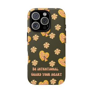 Be Intentional: Guard Your Heart Tough Phone Case – For iPhone, Samsung, & Google Pixel