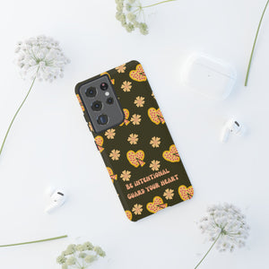Be Intentional: Guard Your Heart Tough Phone Case – For iPhone, Samsung, & Google Pixel