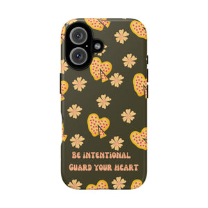 Be Intentional: Guard Your Heart Tough Phone Case – For iPhone, Samsung, & Google Pixel