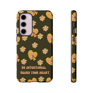 Be Intentional: Guard Your Heart Tough Phone Case – For iPhone, Samsung, & Google Pixel