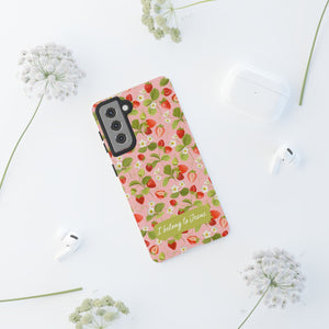 "I Belong to Jesus" Strawberry Tough Phone Case – For Samsung, Iphone and Google Pixel