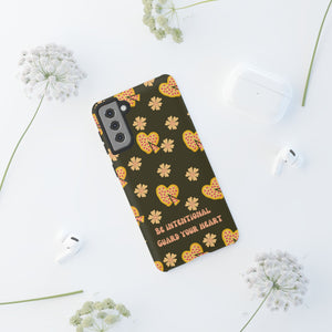 Be Intentional: Guard Your Heart Tough Phone Case – For iPhone, Samsung, & Google Pixel