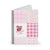"Be Joyful in Hope" Strawberry & Pink Plaid Spiral Notebook – Ruled Lined