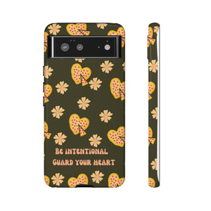 Be Intentional: Guard Your Heart Tough Phone Case – For iPhone, Samsung, & Google Pixel