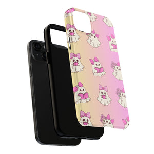 Spooky Cute Ghost Tough Phone Case – For Samsung & iPhone