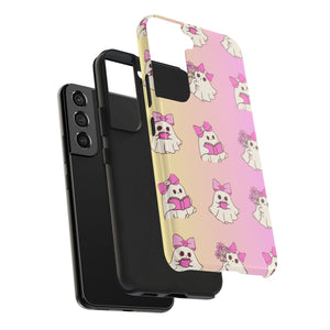 Spooky Cute Ghost Tough Phone Case – For Samsung & iPhone